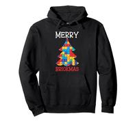 Merry Brickmas Brique de Construction Maître de Noël Sweat à Capuche