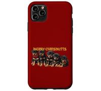 Merry Chrismutts Carte de vœux de Noël pour Chiots Coque pour iPhone 11 Pro Max