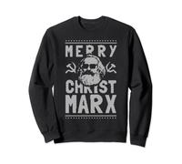 Merry Christ Marx - Christmas Karl Marx Communist Sweatshirt