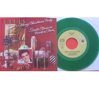 Merry Christmas Baby / Santa Claus is Back in Town (Green Vinyl 45rpm single with picture sleeve)