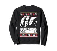 Merry Christmas Camarades Pull de Noël moche Marx Lénine Meme Sweatshirt