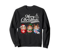 Merry Christmas Cavalier King Charles Spaniel Reindeer Santa Sweatshirt