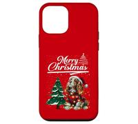 Merry Christmas Cavalier King Charles Spaniel Santa Hat Xmas Coque pour iPhone 12 Mini