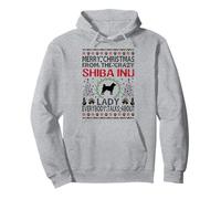 « Merry Christmas From Crazy Shiba Inu Lady » Sweat à Capuche