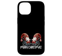 Merry Christmas Gnomes for Women Men Kids Wheelchair Santa Coque pour iPhone 14