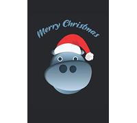 Merry Christmas: Liniertes Notizheft, Notizbuch, Tagebuch, Todo, Aufgabenbuch, Aufgabenheft, Geschichtenheft (15,24 X 22,86 Cm; Ca. A5) Mit 120 Seiten. Geschenk Fuer Alle Tierliebhaber, Fans Von Nilpf