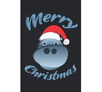 Merry Christmas: Liniertes Notizheft, Notizbuch, Tagebuch, Todo, Aufgabenbuch, Aufgabenheft, Geschichtenheft (15,24 X 22,86 Cm; Ca. A5) Mit 120 Seiten. Geschenk Fuer Alle Tierliebhaber, Fans Von Nilpf