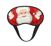 Merry Christmas Masque pour les yeux lavable pour adultes pour dormir bloquant la sieste pour voyage camping nuit repos