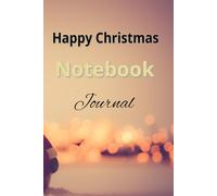 Merry Christmas Notebook Journal, Self Journal, Gift for mom