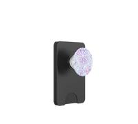 Merry Christmas Téléphone de Noël Motif Flocon de Neige Bleu Violet givré PopSockets PopWallet pour MagSafe