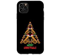 Merry Christmas Tuba Tree Tuba Music Lover Xmas Holiday Coque pour iPhone 11 Pro Max