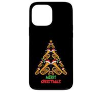 Merry Christmas Tuba Tree Tuba Music Lover Xmas Holiday Coque pour iPhone 13 Pro Max