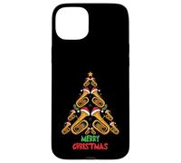 Merry Christmas Tuba Tree Tuba Music Lover Xmas Holiday Coque pour iPhone 15 Plus