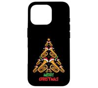 Merry Christmas Tuba Tree Tuba Music Lover Xmas Holiday Coque pour iPhone 16 Pro