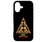 Merry Christmas Tuba Tree Tuba Music Lover Xmas Holiday Coque pour iPhone 17