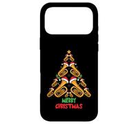 Merry Christmas Tuba Tree Tuba Music Lover Xmas Holiday Coque pour iPhone 17 Pro Max