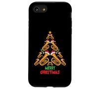 Merry Christmas Tuba Tree Tuba Music Lover Xmas Holiday Coque pour iPhone SE (2020) / 7/8
