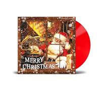 Merry Christmas Vinyle Coloré - version Rouge (LP Remasterisé) Louis Armstrong, Mahalia Jackson, Frank Sinatra, Miles Davis Sextet