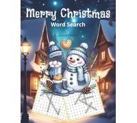 Merry Christmas Word Search: 40 Christmas Themes of Relaxing Word Hunts & Coloring Fun
