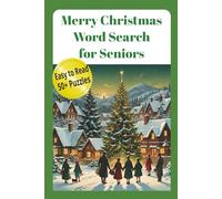 Merry Christmas Word Search for Seniors: Fun Easy to Read Print Word Search Puzzles about Christmas, Fun Activities and More [6x9 inches, 120 pages] ... … Gift for Travel, Holidays and Relaxation