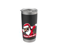 Merry DAB-MAS DABMAS Père Noël amusant pour garçon Gobelet isotherme en acier inoxydable double paroi