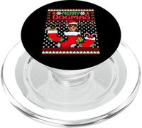 Merry Dogmas Australian Kelpie Dog Drôle Moche Noël Noël PopSockets PopGrip pour MagSafe