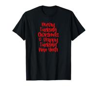 Merry Fucking Christmas Happy F in New Year Scrooge malédiction T-Shirt