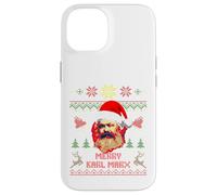 Merry Karl Marx Drôle de Noël Coque pour iPhone 14