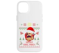 Merry Karl Marx Drôle de Noël Coque pour iPhone 14 Plus