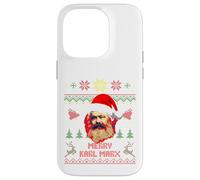 Merry Karl Marx Drôle de Noël Coque pour iPhone 14 Pro
