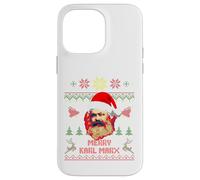 Merry Karl Marx Drôle de Noël Coque pour iPhone 14 Pro Max