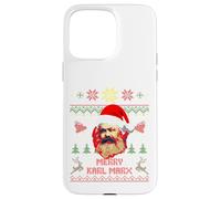 Merry Karl Marx Drôle de Noël Coque pour iPhone 15 Pro Max