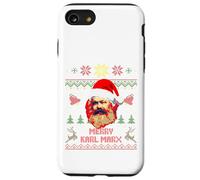 Merry Karl Marx Drôle de Noël Coque pour iPhone SE (2020) / 7/8