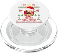 Merry Karl Marx Drôle de Noël PopSockets PopGrip pour MagSafe