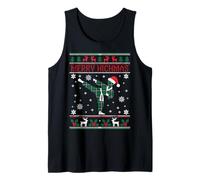 Merry Kickmas Funny Christmas Karaté Jiu Jitsu Martial Débardeur