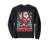 Merry Kickmas Funny Christmas Karaté Jiu Jitsu Martial Sweatshirt