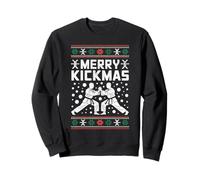 Merry Kickmas Funny Christmas Karaté Jiu Jitsu Martial Sweatshirt