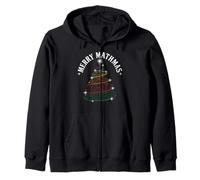 Merry Mathmas Équations de mathématiques drôle Noël Sweat à Capuche