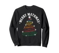 Merry Mathmas Équations de mathématiques drôle Noël Sweatshirt