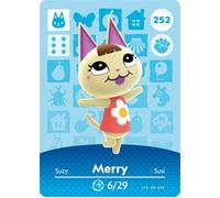 Merry - Nintendo Animal Crossing Happy Home - Carte Amiibo - 252