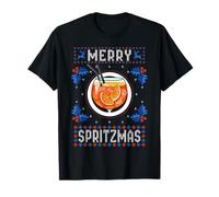 Merry Spritzmas X They See ME APEROLLIN' Xmas Noël T-Shirt