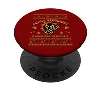 Merry Starlight Warriors of Light - Viper de Noël PopSockets PopGrip Adhésif