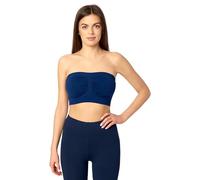 Merry Style Bandeau Soutien-Gorge sans Bretelles Dos Nu Top Femme 06 161 (Bleu Marine, S-M)