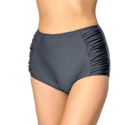 Merry Style Bas de Bikini Short Boxer Culotte de Bain Vêtements d'été Femme MS10-119 (Graphite (9154), FR 50 = DE 48)