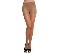 Merry Style Collant Sous-vêtement Minceur Gainant Push Up Femme MS 128 40 DEN (Gazelle, L)