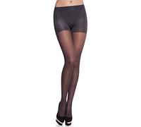 Merry Style Collant Sous-vêtement Minceur Gainant Push Up Femme MS 128 40 DEN (Graphite, L)