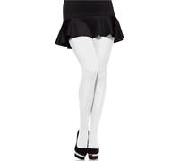 Merry Style Collants Microfibre pour Femmes, Collants Élastiques et Opaques Grandes Tailles MS 162 60 DEN (Blanc, XL)