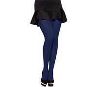 Merry Style Collants Microfibre pour Femmes, Collants Élastiques et Opaques Grandes Tailles MS 162 60 DEN (Bleu Foncé, XXXL)