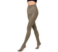 Merry Style Collants opaques pour femme en microfibre collants unis idéaux pour l'automne et l'hiver 70 DEN (Havane M (Taille du Fabricant: 3))