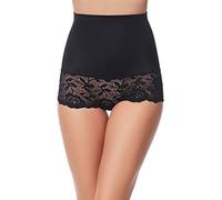 Merry Style Culotte Gainante Gaine Amincissante Ventre Plat sous-Vêtements Femme MS10-134 (Noir, XXL)